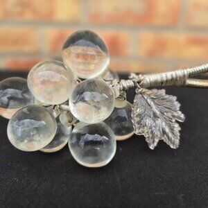 Vintage Glass Grapes